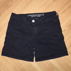 Black American eagle shorts